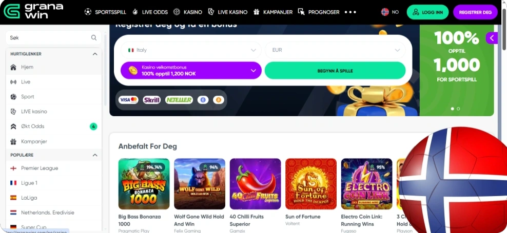 Granawin på nett Granawin på nett