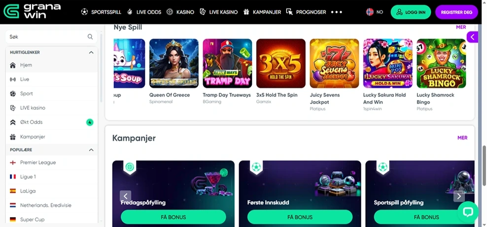 Granawin nettside Granawin nettside